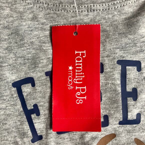 Holiday Family PJs Blue and Grey Holiday Lights 2 Piece Set - Size Large - Picture 15 of 16